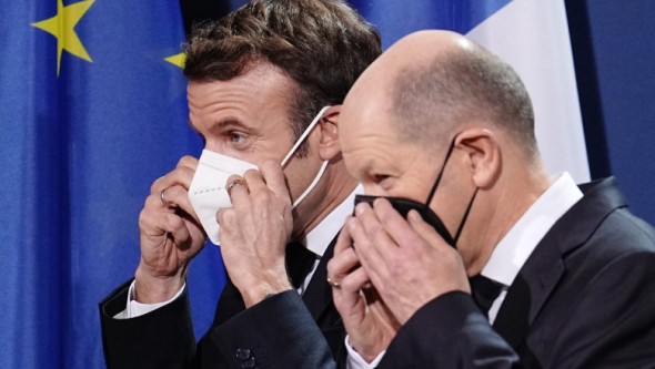 Emmanuel Macron și Olaf Scholz merg la Moscova pentru a discuta cu Vladimir Putin